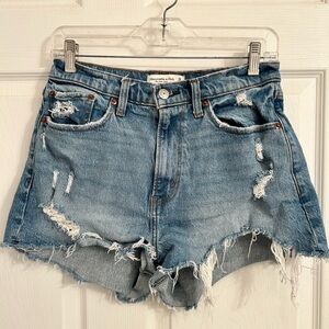 Abercrombie denim shorts